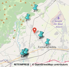 Mappa Via Duca D'Aosta, 33074 Fontanafredda PN, Italia (4.46273)