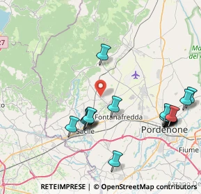 Mappa Via Duca D'Aosta, 33074 Fontanafredda PN, Italia (9.2395)