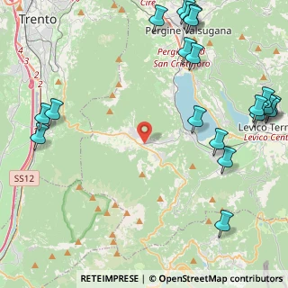 Mappa Località Saletti, 38049 Vigolo Vattaro TN, Italia (6.228)