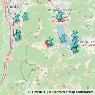 Mappa Località Saletti, 38049 Vigolo Vattaro TN, Italia (4.79)