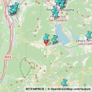 Mappa Località Saletti, 38049 Vigolo Vattaro TN, Italia (6.791)