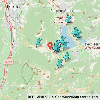 Mappa Località Saletti, 38049 Vigolo Vattaro TN, Italia (2.79)