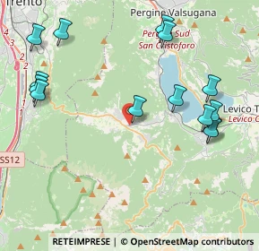 Mappa Località Saletti, 38049 Altopiano della Vigolana TN, Italia (4.79)