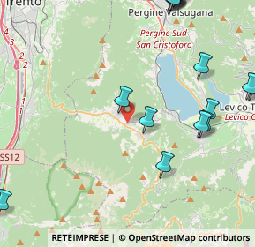 Mappa Località Saletti, 38049 Altopiano della Vigolana TN, Italia (6.445)