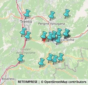 Mappa Località Saletti, 38049 Altopiano della Vigolana TN, Italia (6.73053)