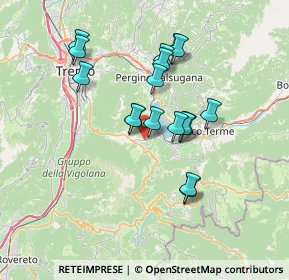 Mappa Via Mandola, 38049 Bosentino TN, Italia (6.05647)