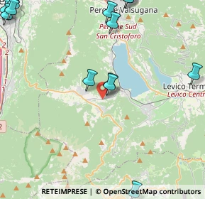 Mappa Via Mandola, 38049 Bosentino TN, Italia (6.7085)