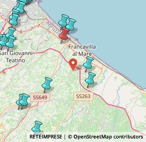 Mappa Contrada Santa Cecilia, 66023 Francavilla al Mare CH, Italia (6.879)