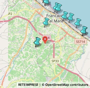 Mappa Contrada Santa Cecilia, 66023 Francavilla al Mare CH, Italia (2.7)