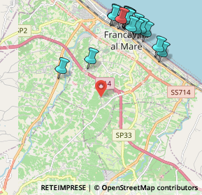 Mappa Contrada Santa Cecilia, 66023 Francavilla al Mare CH, Italia (2.71)