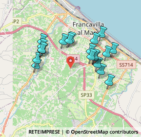 Mappa Contrada Santa Cecilia, 66023 Francavilla al Mare CH, Italia (1.7275)