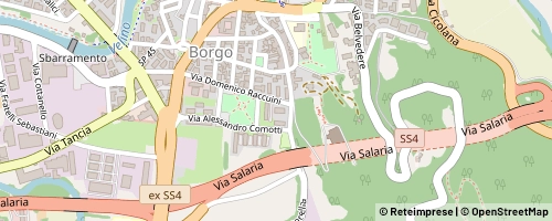 Mappa Rieti