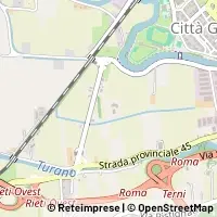 Mapa Rieti