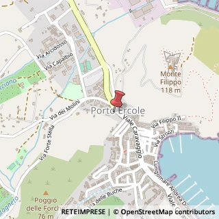 Mappa Via dei Molini, 9, 58018 Orbetello, Grosseto (Toscana)