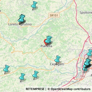 Mappa Via Umberto I, 65019 Pianella PE, Italia (7.23)