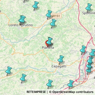 Mappa Via Umberto I, 65019 Pianella PE, Italia (6.9905)
