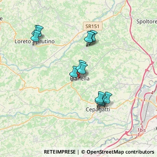 Mappa Via Gesualdo de Felici, 65019 Pianella PE, Italia (3.78615)