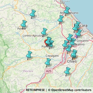 Mappa Via Gesualdo de Felici, 65019 Pianella PE, Italia (8.8465)