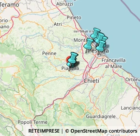 Mappa Via Gesualdo de Felici, 65019 Pianella PE, Italia (9.30385)