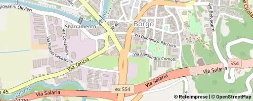 Mappa Rieti