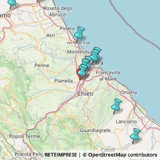 Mappa Via Lazio, 65012 Cepagatti PE, Italia (24.71083)