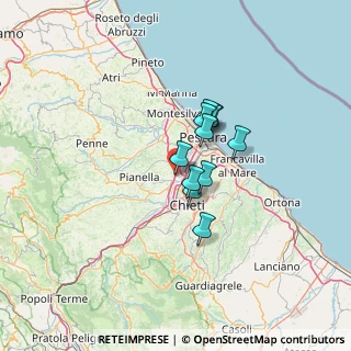 Mappa Via Lazio, 65012 Cepagatti PE, Italia (8.51636)