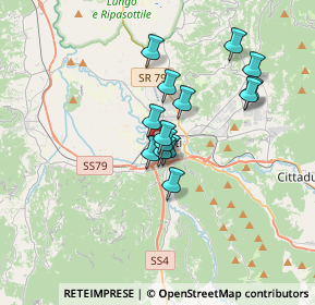 Mappa Via Fratelli Sebastiani, 02010 Rieti RI, Italia (2.66857)