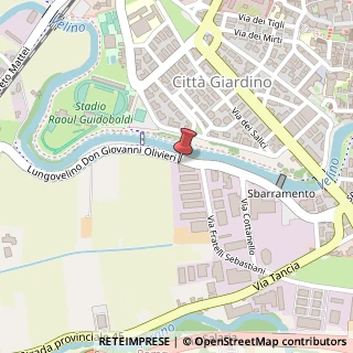 Mappa Lungovelino Don Giovanni Olivieri, 42, 02100 Rieti, Rieti (Lazio)