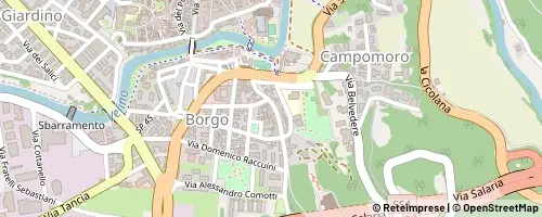 Mappa Rieti