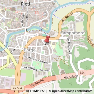 Mappa 02100 Rieti RI, Italia, 02100 Rieti, Rieti (Lazio)