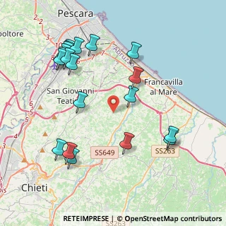 Mappa Via Canale, 66010 Torrevecchia Teatina CH, Italia (4.786)