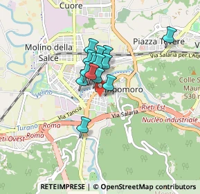 Mappa Via Antonio Gramsci, 02100 Rieti RI, Italia (0.56267)