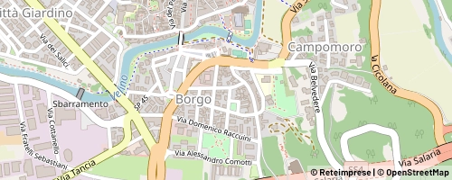 Mappa Rieti