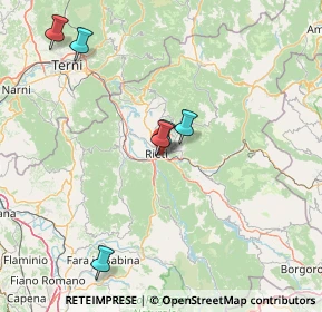 Mappa Strada Regionale, 02100 Rieti RI, Italia (38.25882)