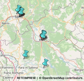 Mappa Strada Salaria, 02100 Rieti RI, Italia (16.67417)