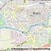 Hartă Rieti