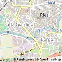 Mapa Rieti