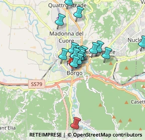 Mappa Via degli Orti, 02100 Rieti RI, Italia (1.724)