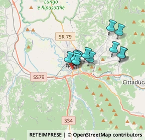 Mappa Via degli Orti, 02100 Rieti RI, Italia (2.71667)