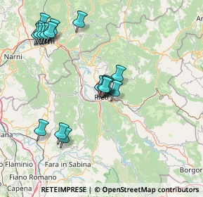Mappa Via degli Orti, 02100 Rieti RI, Italia (16.32474)
