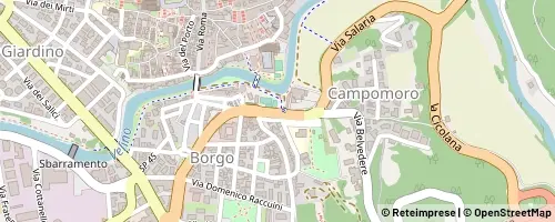 Mappa Rieti