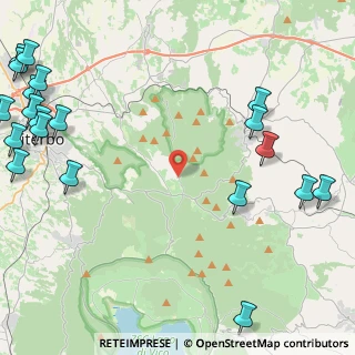 Mappa Via Piangoli, 01030 Canepina VT, Italia (7.316)