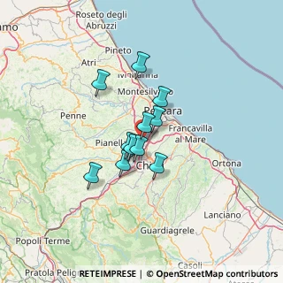 Mappa Strada Statale 602 Km 51, 65012 Cepagatti PE, Italia (9.25273)