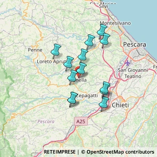 Mappa Via Pescara, 65019 Pianella PE, Italia (6.10077)