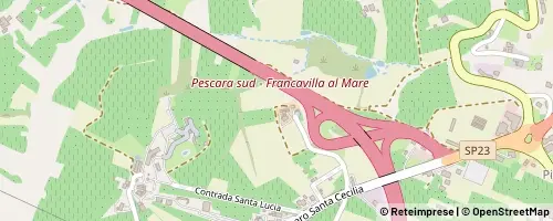 Mappa Francavilla al Mare