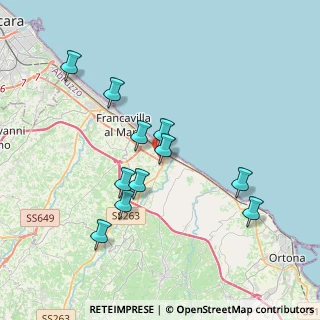 Mappa Via Foro, 66023 Francavilla al Mare CH, Italia (3.70636)