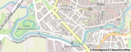 Mappa Rieti