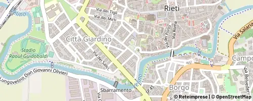 Mappa Rieti