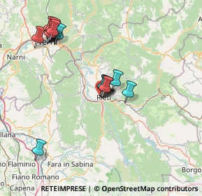 Mappa Viale Dupre, 02100 Rieti RI, Italia (18.2595)