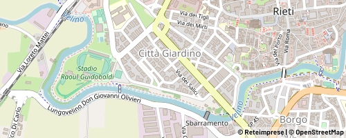 Mappa Rieti